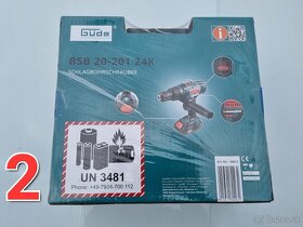 VŔTAČKA S PRÍKLEPOM, ŠROBOVÁKY BLACK & DECKER SADA, GÜDE - 3