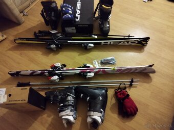 Nove panske a damske zjazdovky HEAD,lyziarky,palice - 3