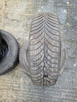 Predám zimné pneumatiky 195/65 r15 na diskoch - 3