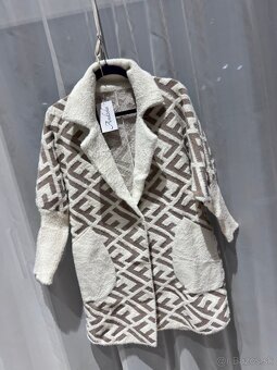 Prémiový oversize kabát – nový, UNI - 3