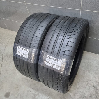 Letné pneumatiky 225/45 R17 COTINENTAL - 3