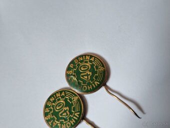 Predám 2x kovové zberateľské odznaky - 3