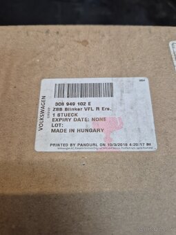 Smerovky do speťakov VW originál - 3