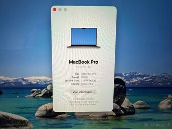 Predám Macbook Pro M1 Pro v bezchybnom stave - 3