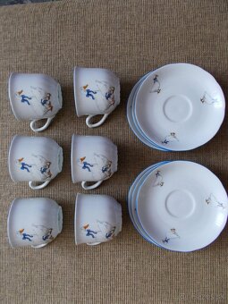 Retro kávová súprava HÚSKY - 3