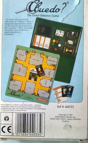 Retro detektívna hra Cluedo 1990 - 3