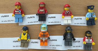 rôzne LEGO minifigúrky - 3