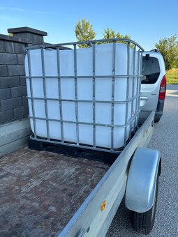 IBC NADOBA NADRZ 1000l Kontajner,plastovà nadrz - 3
