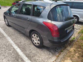 Predám Peugeot 308 SW combi-1,6HDi-66kw,rok:2010 s STK,EK - 3