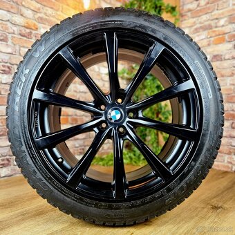 Alu R20 5x112 BMW X5+X6 + zimné pneu 275/45 R20 - 3