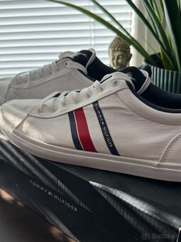 Tommy Hilfiger tenisky - biele - 3