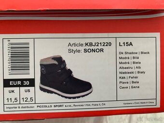 Zimná detská obuv LOAP SONOR - 3