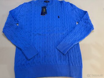 Pánsky sveter modrý - 3