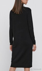 Dámske čierne úpletové šaty veľkosť XS, zn. Vila - 3
