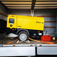 Pojazdný mobilný kompresor ATMOS Hatz PDH 76 7,6 m3/min - 3