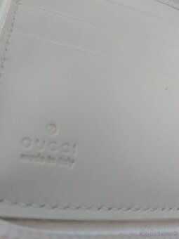 Biela peňaženka Gucci originál - 3