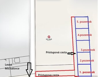 LUKRATÍVNE INVESTIČNÉ POZEMKY V OBCI PUSTÉ ČEMERNE – 688 m² - 3