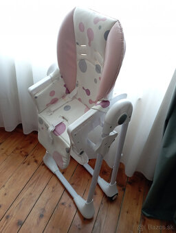 Detská stolička Kinderkraft Yummy Pink - 3