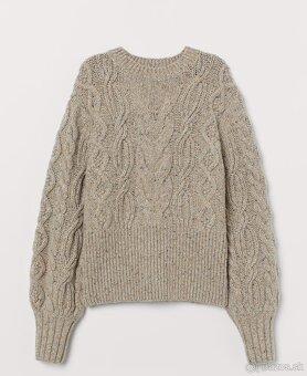 Hm pletený sveter XS - 3