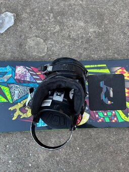 Snowboard Gravity lowride135cm + topánky Burton Mint 38 - 3
