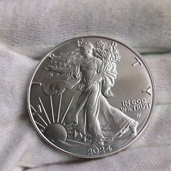 Strieborný Dollar 2024 - Liberty - American Eagle - 3