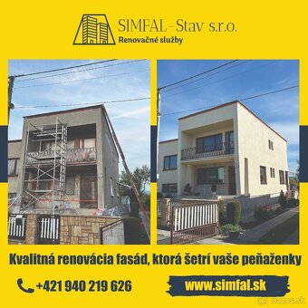 Strechy, Fasády, Dlažby - Zatepľovnie, Čistenie, Maľovanie - 3
