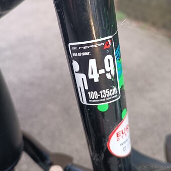 Detsky bicykel 20" superior 100-135cm - 3