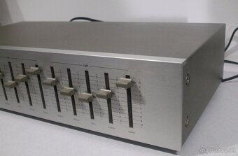 2x5 pasmovy strieborny equalizer TECHNICS SH-8010 vyr. Japan - 3