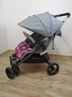 VALCO BABY Kočík súrodenecký Snap Duo Tailor Made Grey Marle - 3