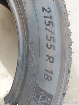 1ks NOVÁ 215/55 R18 99V XL TL MICHELIN PILOTALPIN 5 - 3