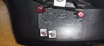 Predám kvalitnú autosedačku (vajíčko) Cybex ATON Q - 3