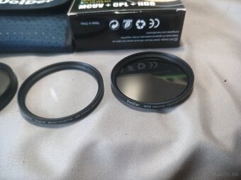 Filter set DolDer 58mm CPL, UV, ND8 - 3