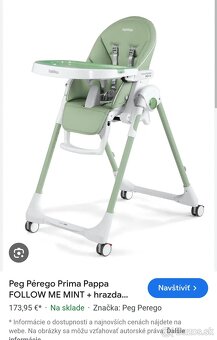 Detská jedálenská stolička PEG Perego - 3