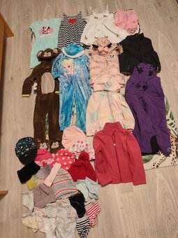 Predám obrovský balík oblečenia pre dievča vel.98-110 - 3