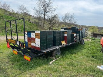 Vlečky na prevoz balíkov sena - 3
