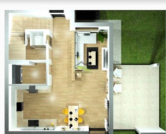 Chata z kvalitných materiálov - holostavba - 235.000 € - cel - 3
