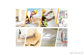 Laserový merač na podlahu a obklady 8 metrov červený - 3