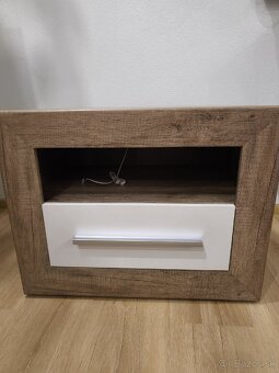 Nočný stolík 2kusy - 3