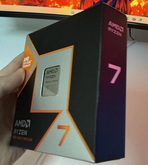 AMD Ryzen 7 9800X3D - 8 jádrový procesor - 3