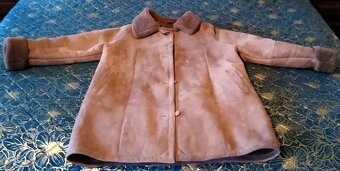 Exkluzívny dámsky pravý slovenský kožuch XXXL - 3