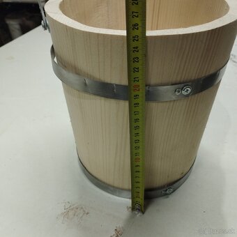 Predám drevené vedierka - 3