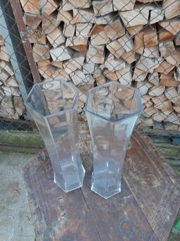 Predám sklenené vázy - 3