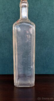 Starožitná fľaša Slovácka Borovička - 3