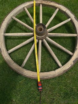 Veľké (95 cm) kolesa z voza - 3