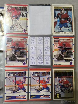 Hokejové kartičky - Patrick Roy 1 - 3