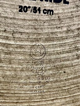 K Zildjian jazz ride 20" - 3