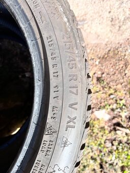 2ks. 215/45 R17 91V XL Continental TS 870 - DOT 2022 - 3