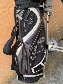 Kompletný golfový set = 12 Palíc + bag Callaway + vozík + lo - 3
