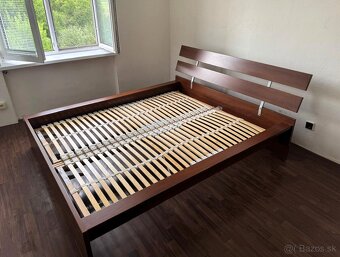 Postel IKEA 160x200 komplet s rostami a matracami - 3