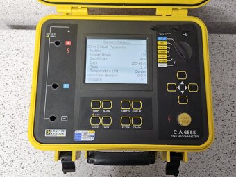 CHAUVIN ARNOUX C.A 6555 》 15kV MEGOHMETER - 3